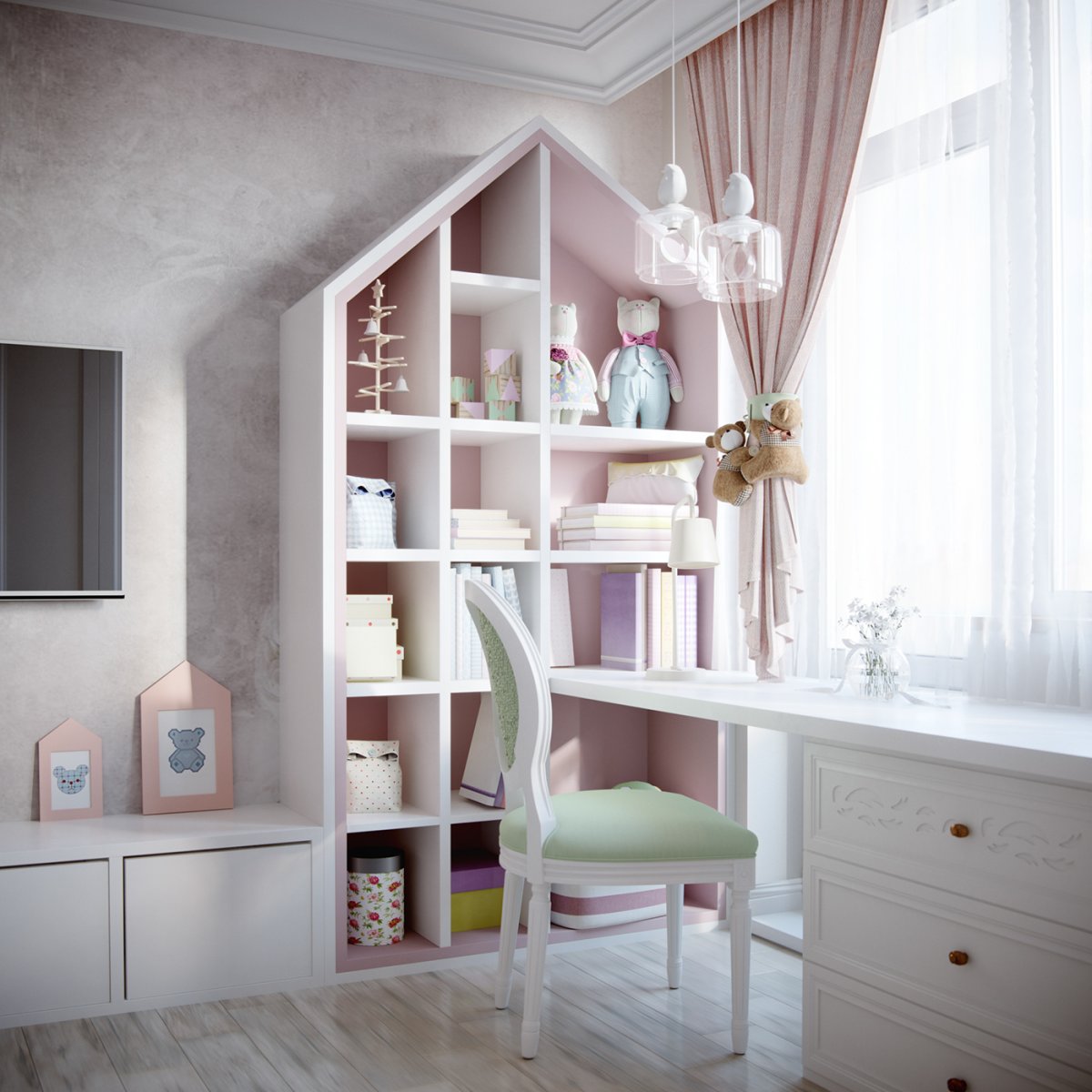 Детская мебель в стиле Прованс