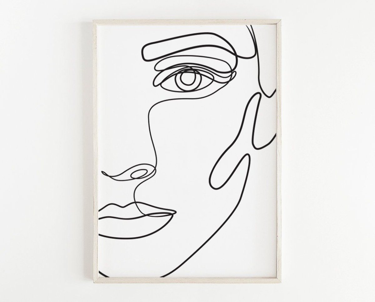 Картины одной линией