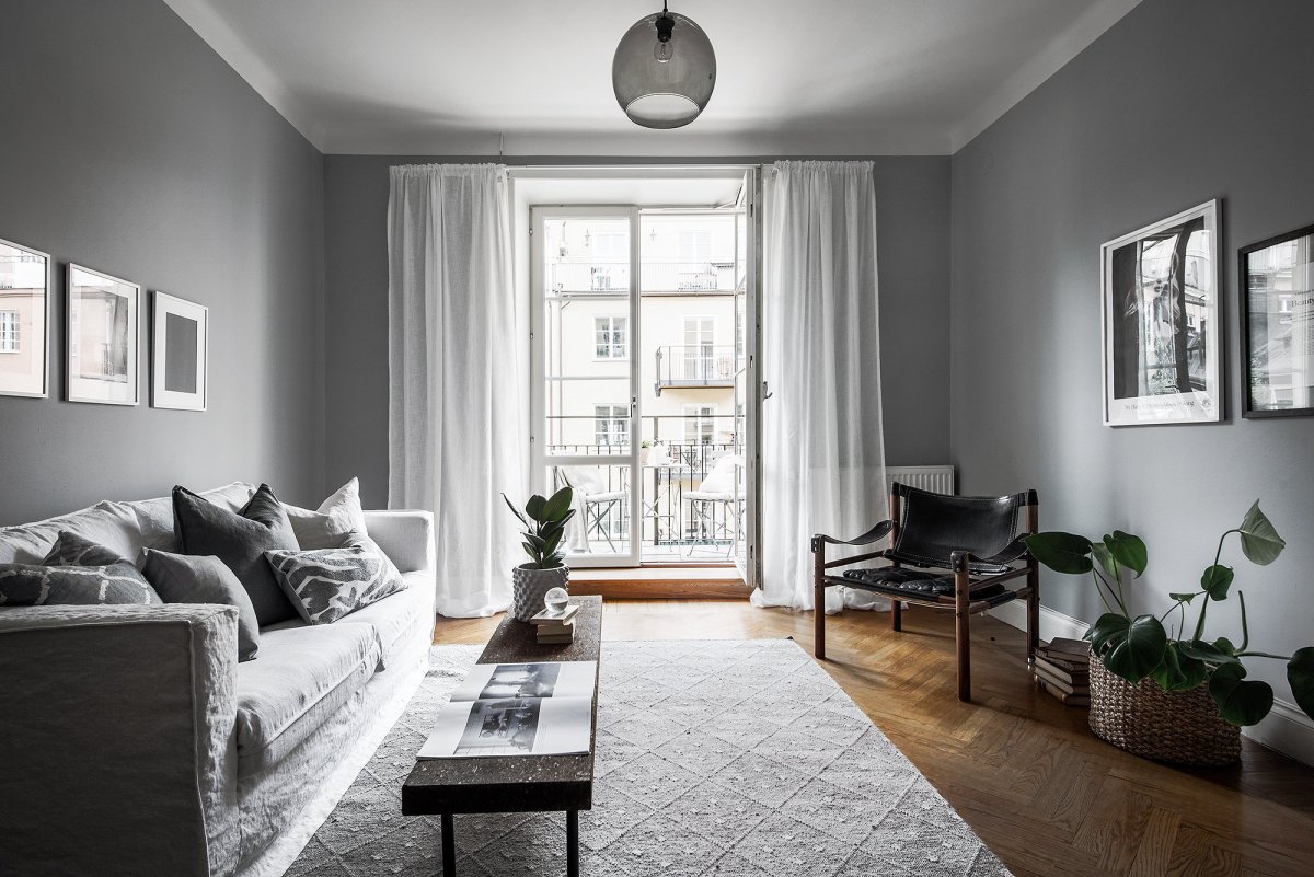 Серая стена