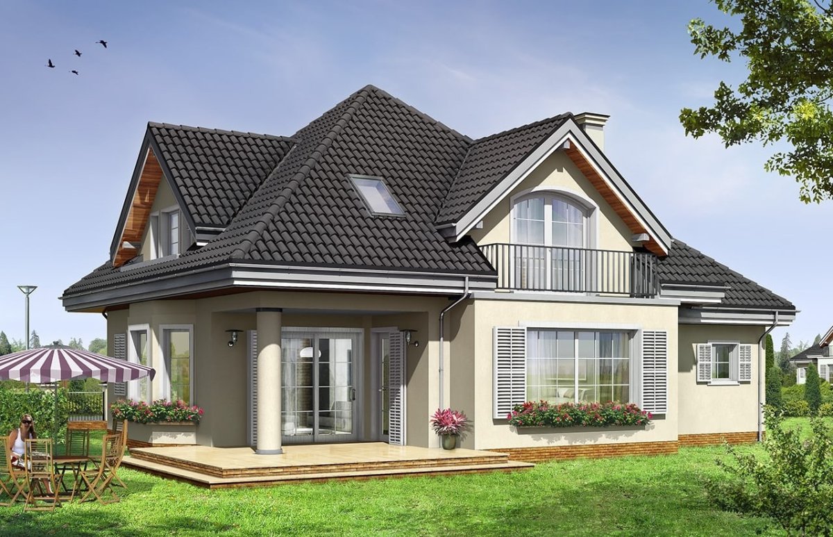 Вальмовая черепица изумруд