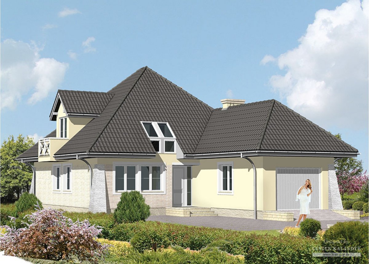 Полувальмовая четырехскатная