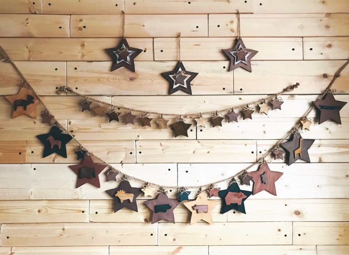 Декор стен картоном