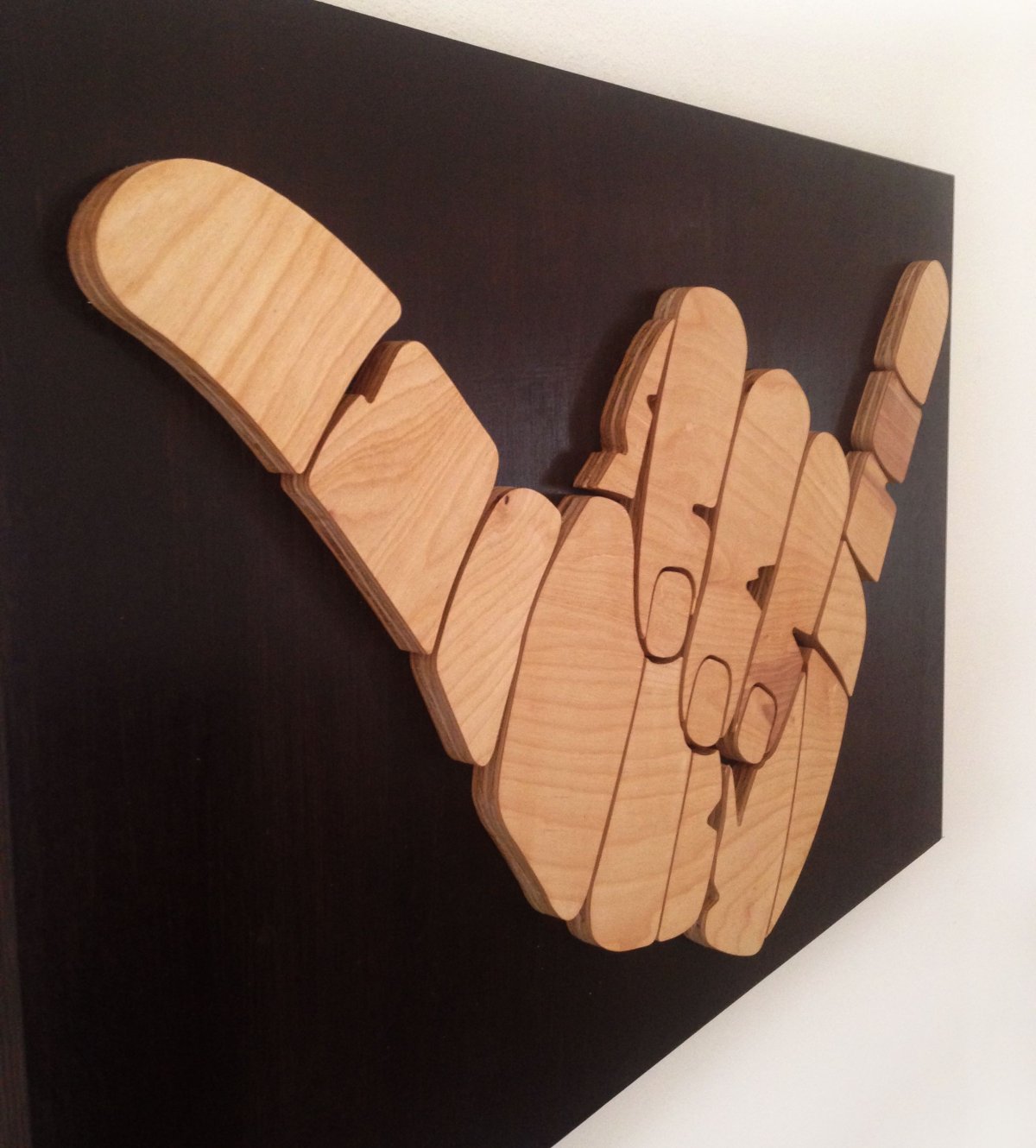 Деревянные фигуры на стену