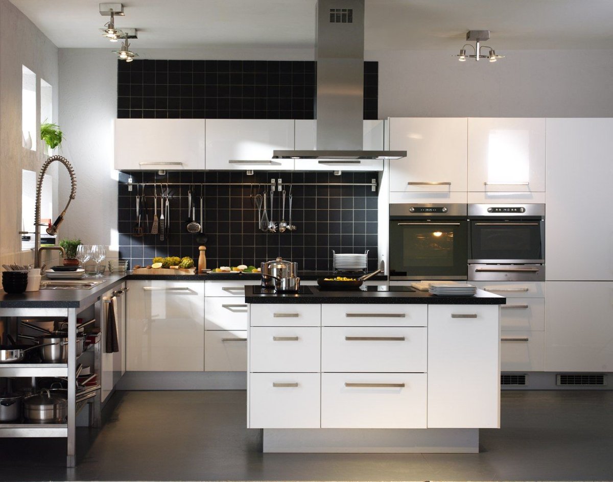 Кухня икеа Сэведаль