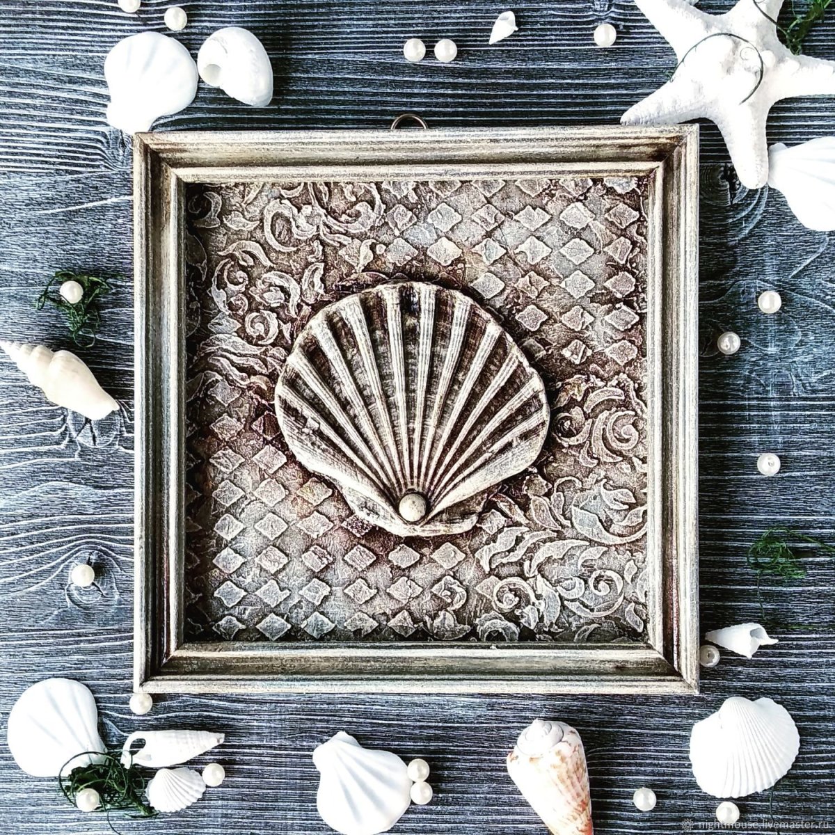 Декорации из ракушек