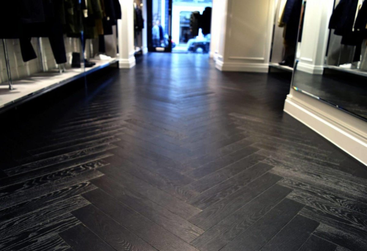 Тонированный паркет