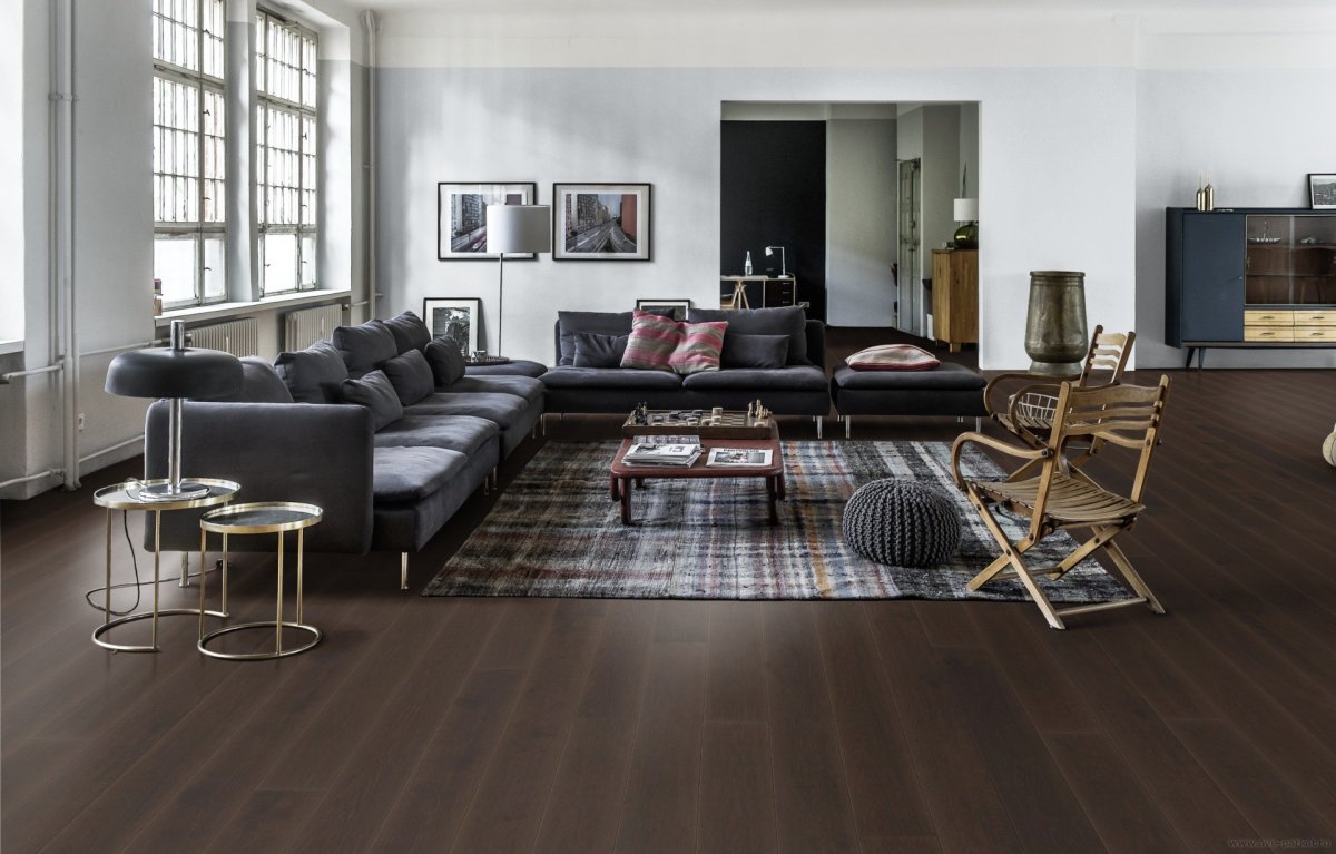 Паркетная доска Kahrs дуб лава