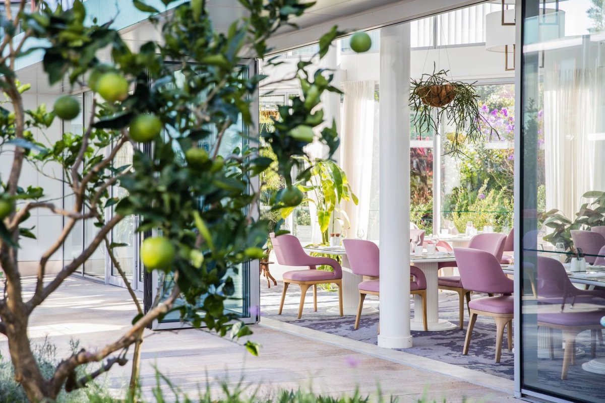 Гербарий в рамке в интерьере