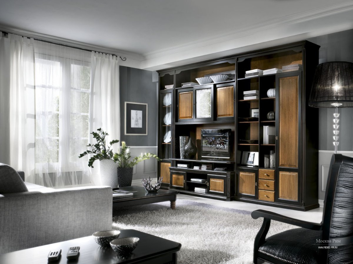 Стенка из старого буфета