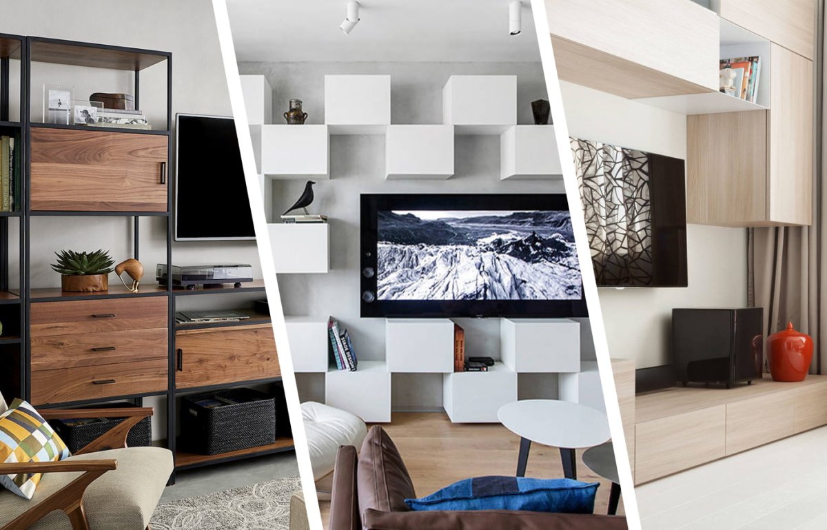 Старая стенка в зале 80-х