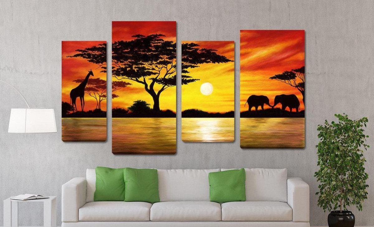 Модульные постеры на стену