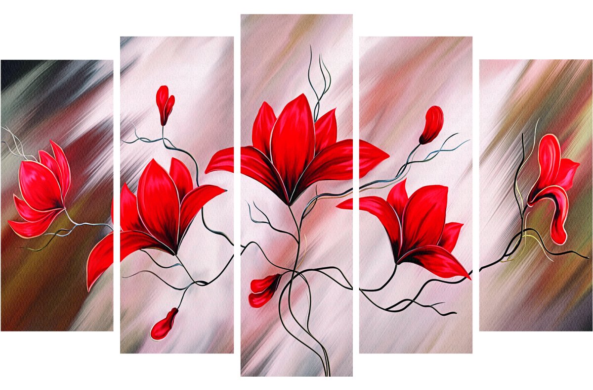 Коллаж из трех картин