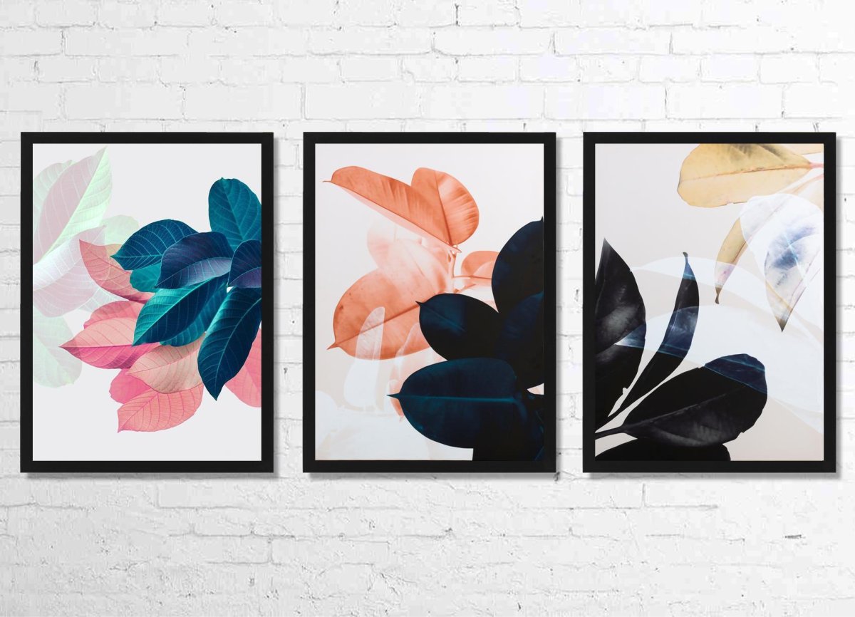 Триптих цветы