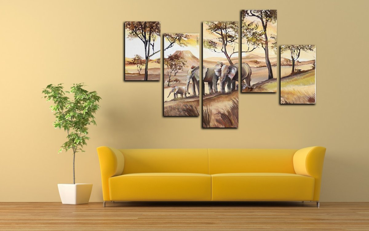 Модульная картина дерево