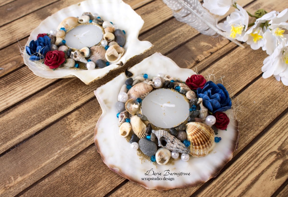 Поделки из ракушек