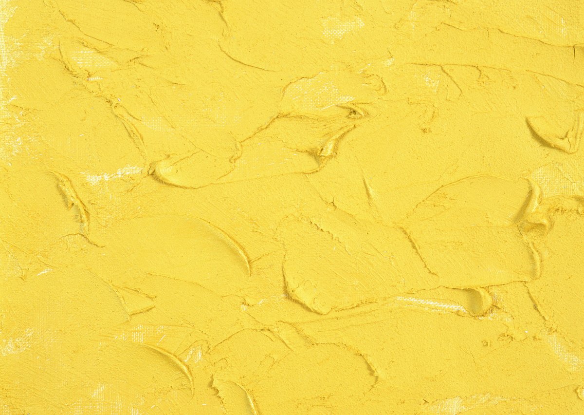 Текстурная краска желтая