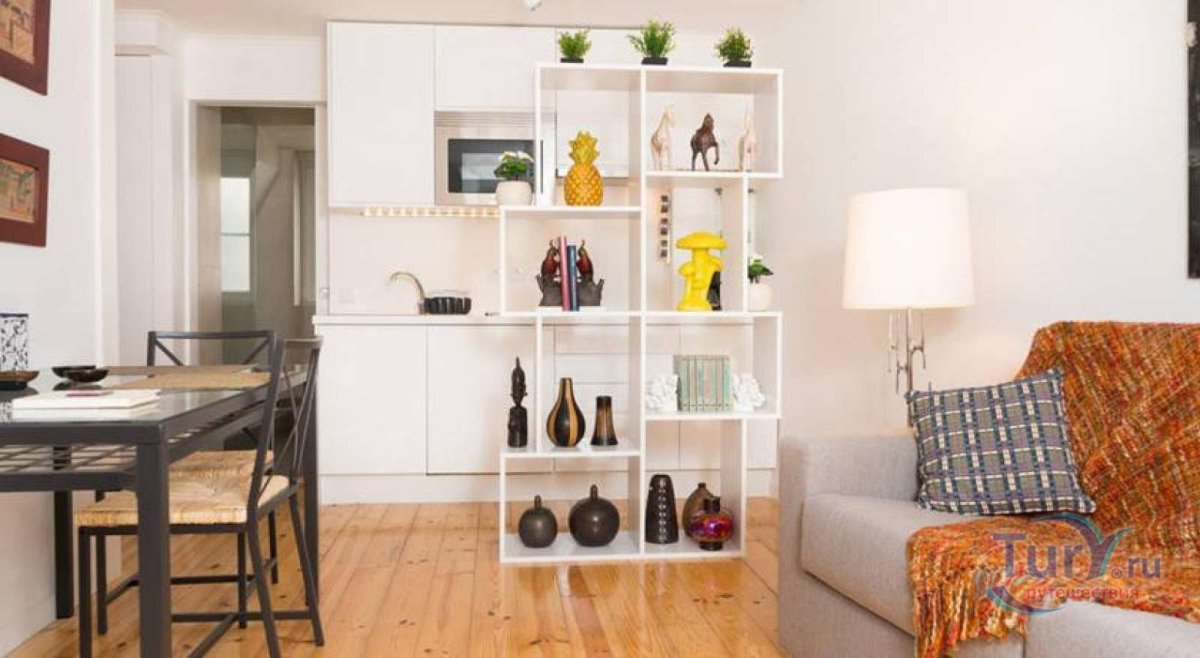 Каллакс в интерьере зонирование