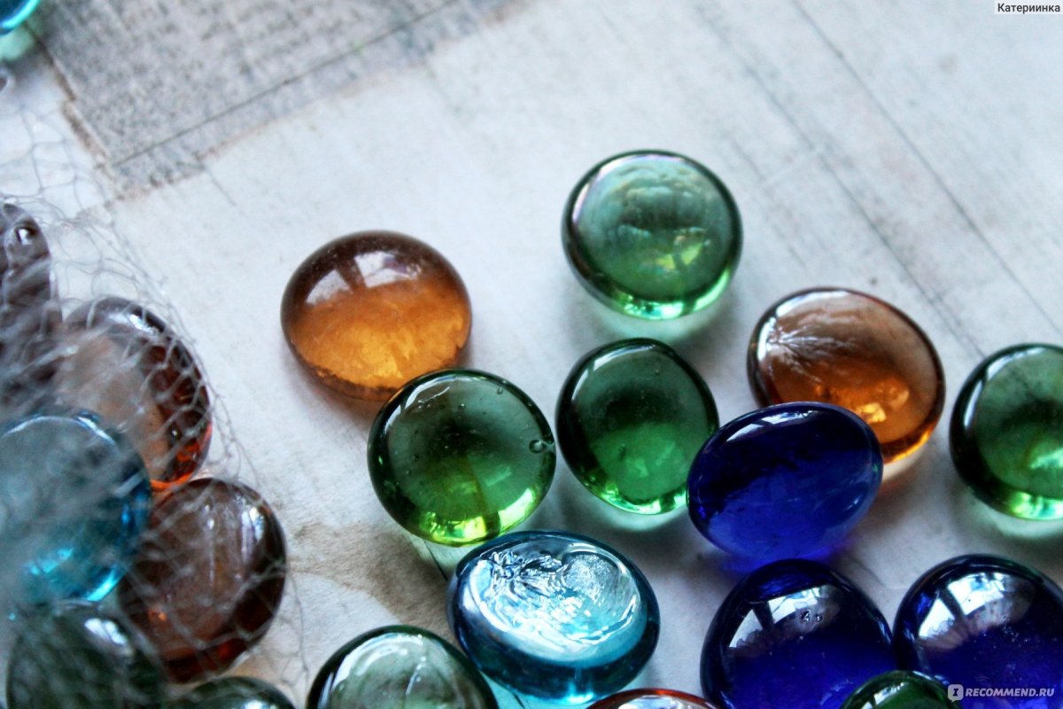 Стеклянная галька