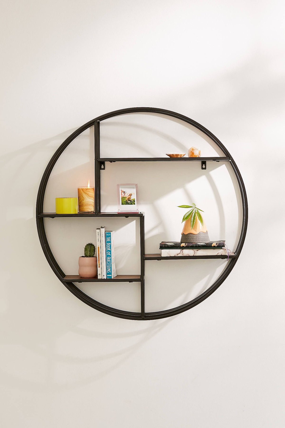 Полка "Wall Shelf-s (bas WL-001)" белая