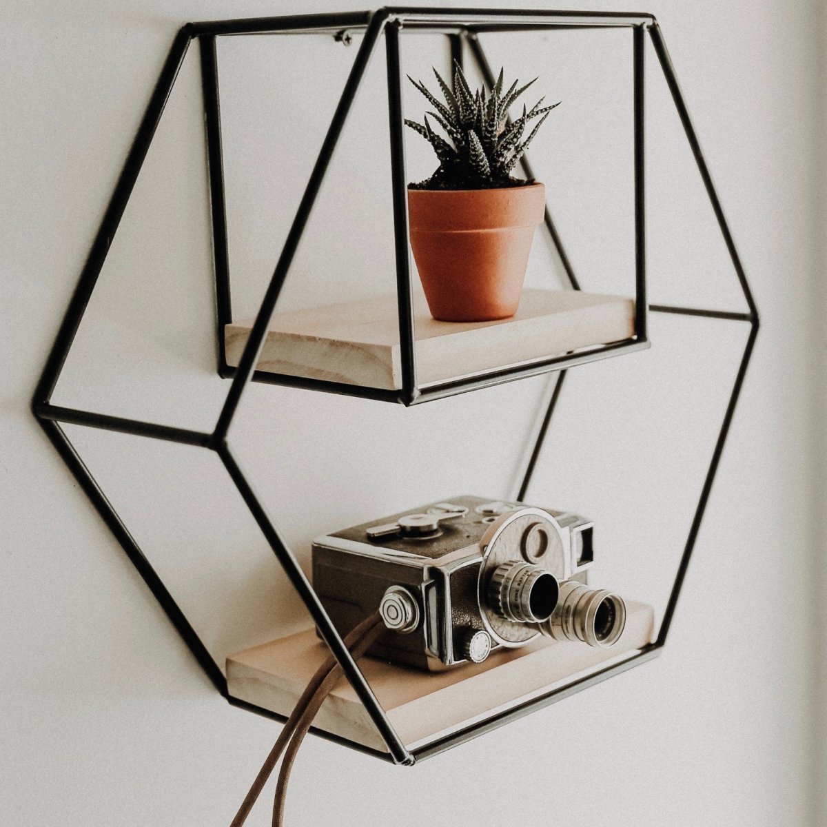 Полки соты лофт