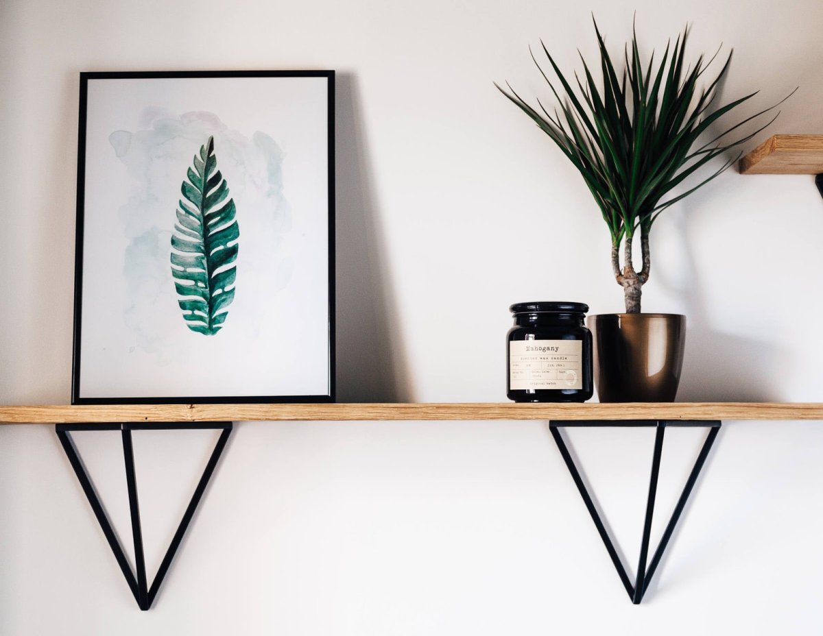 Полка настенная деревянная Минимализм