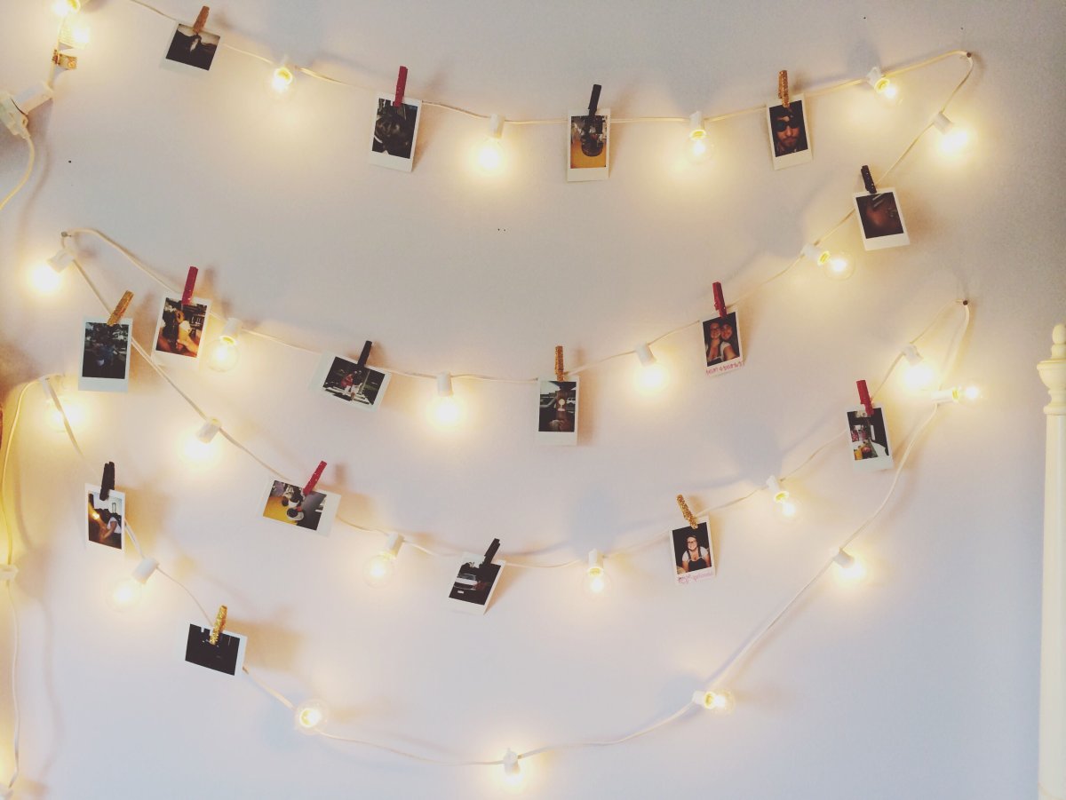 Гирлянда с фотографиями