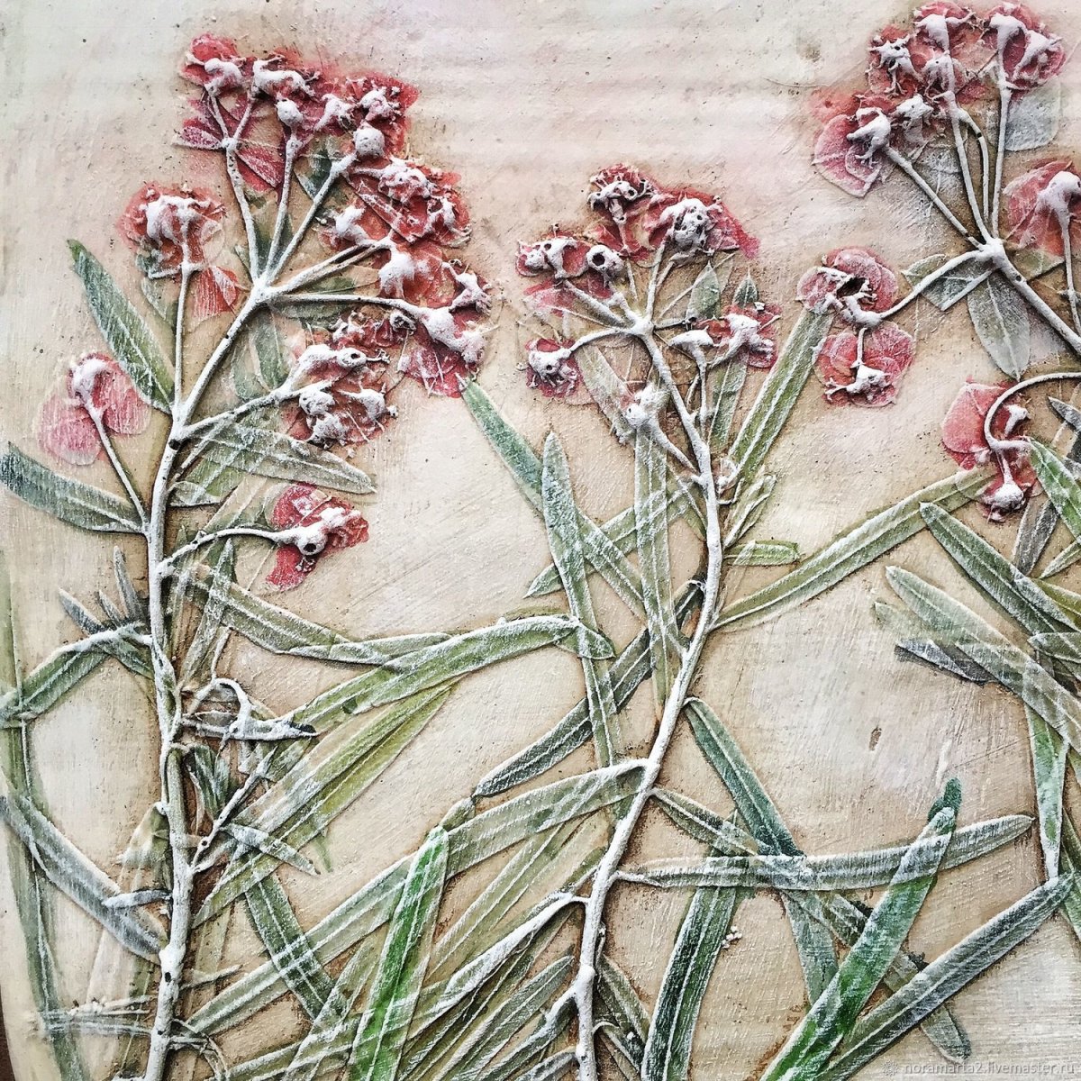 Виктория Истомина барельеф