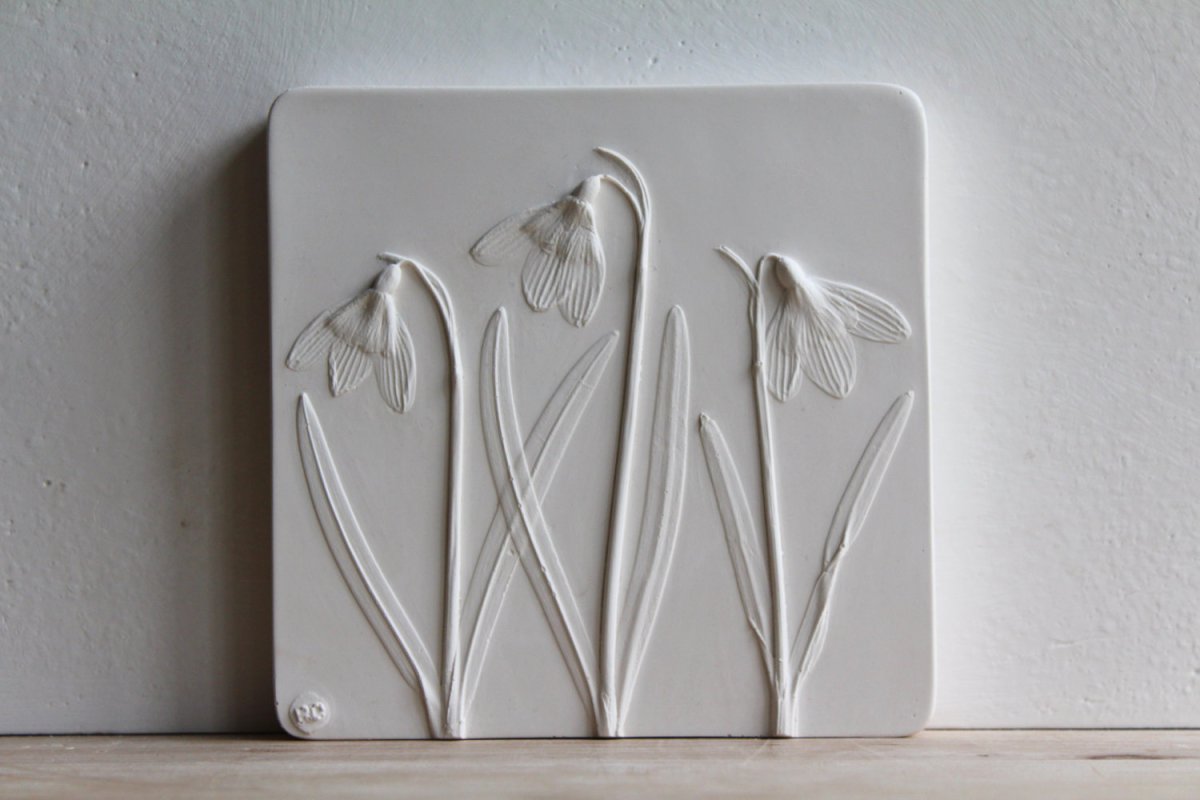 Гипсовое Ботаническое панно