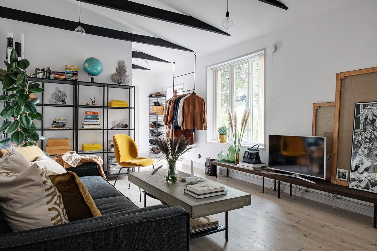 Интересный декор квартиры