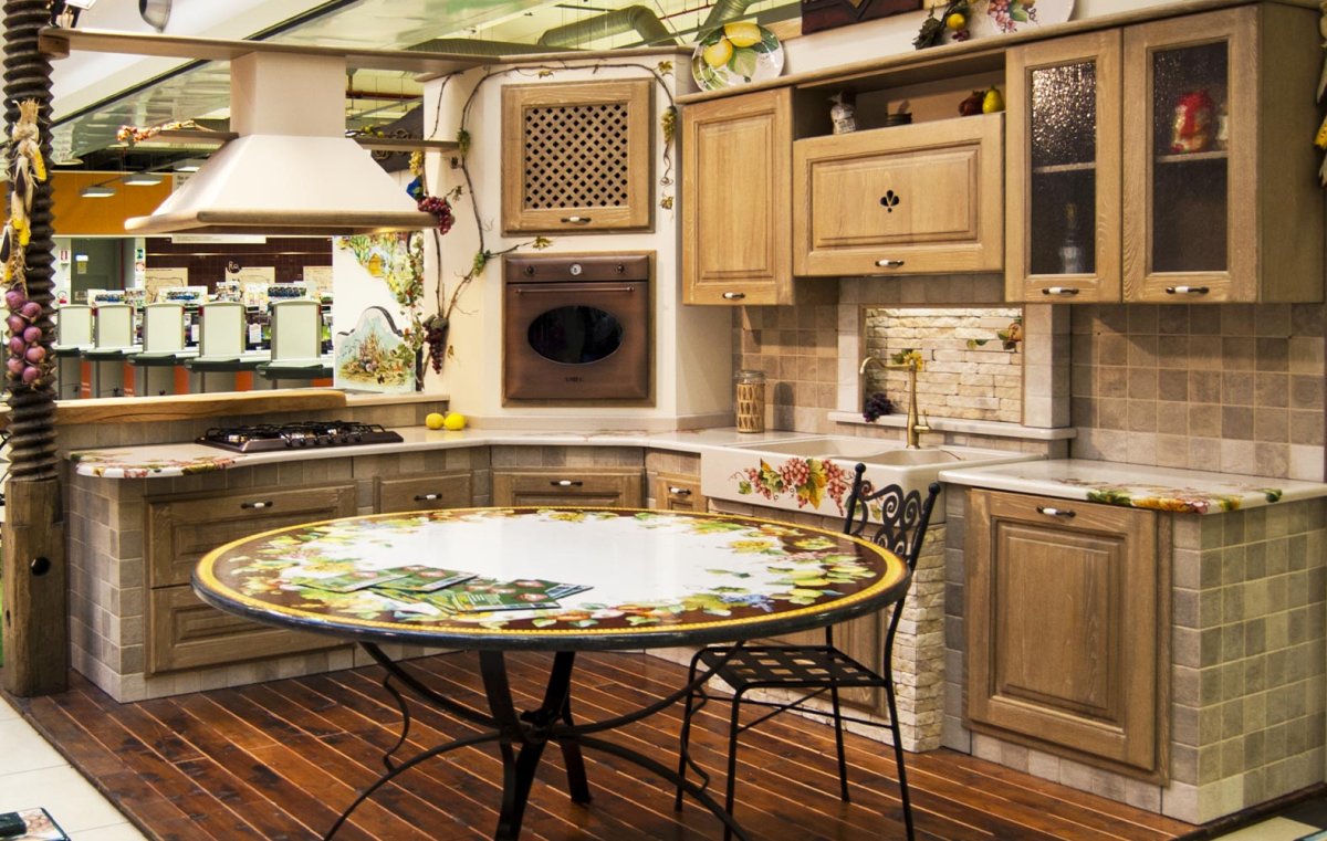 Кухня в стиле бетон