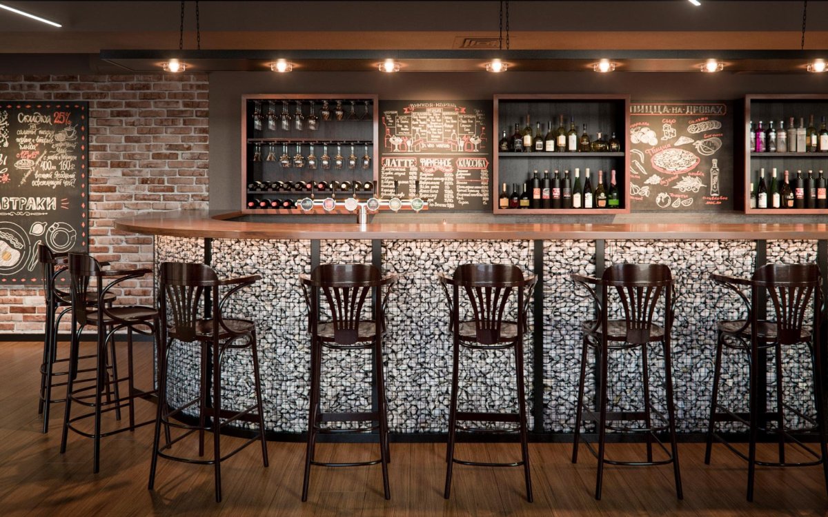 Барные стойки для кафе