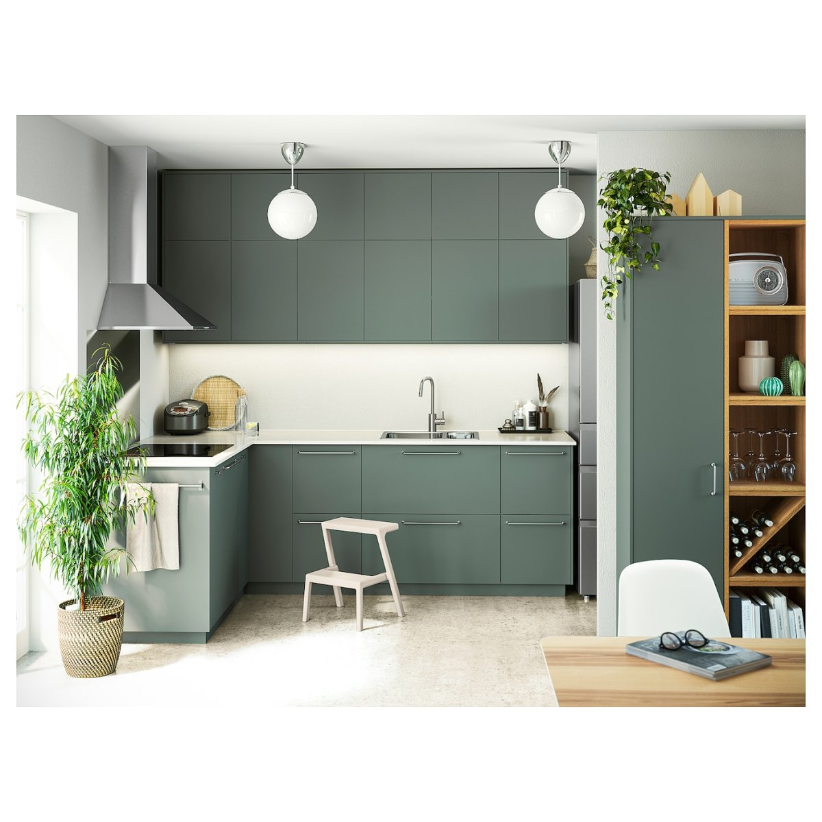 Кухня икеа Лаксарби (ikea Laxarby)