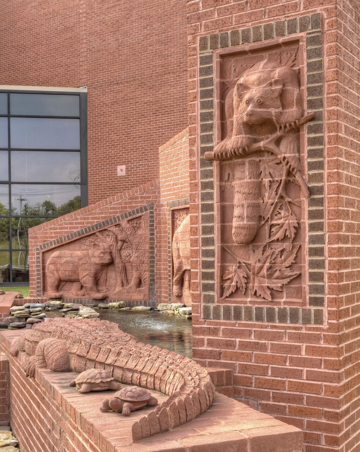 Красивая кладка кирпича