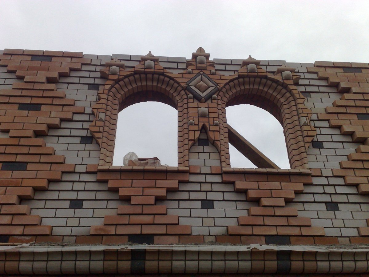 Бранденбургская кладка кирпичная