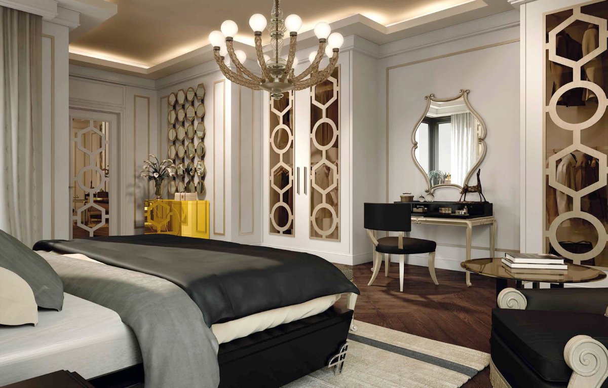 Итальянские спальни ар деко