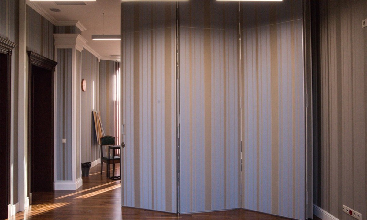 Мягкие раздвижные перегородки