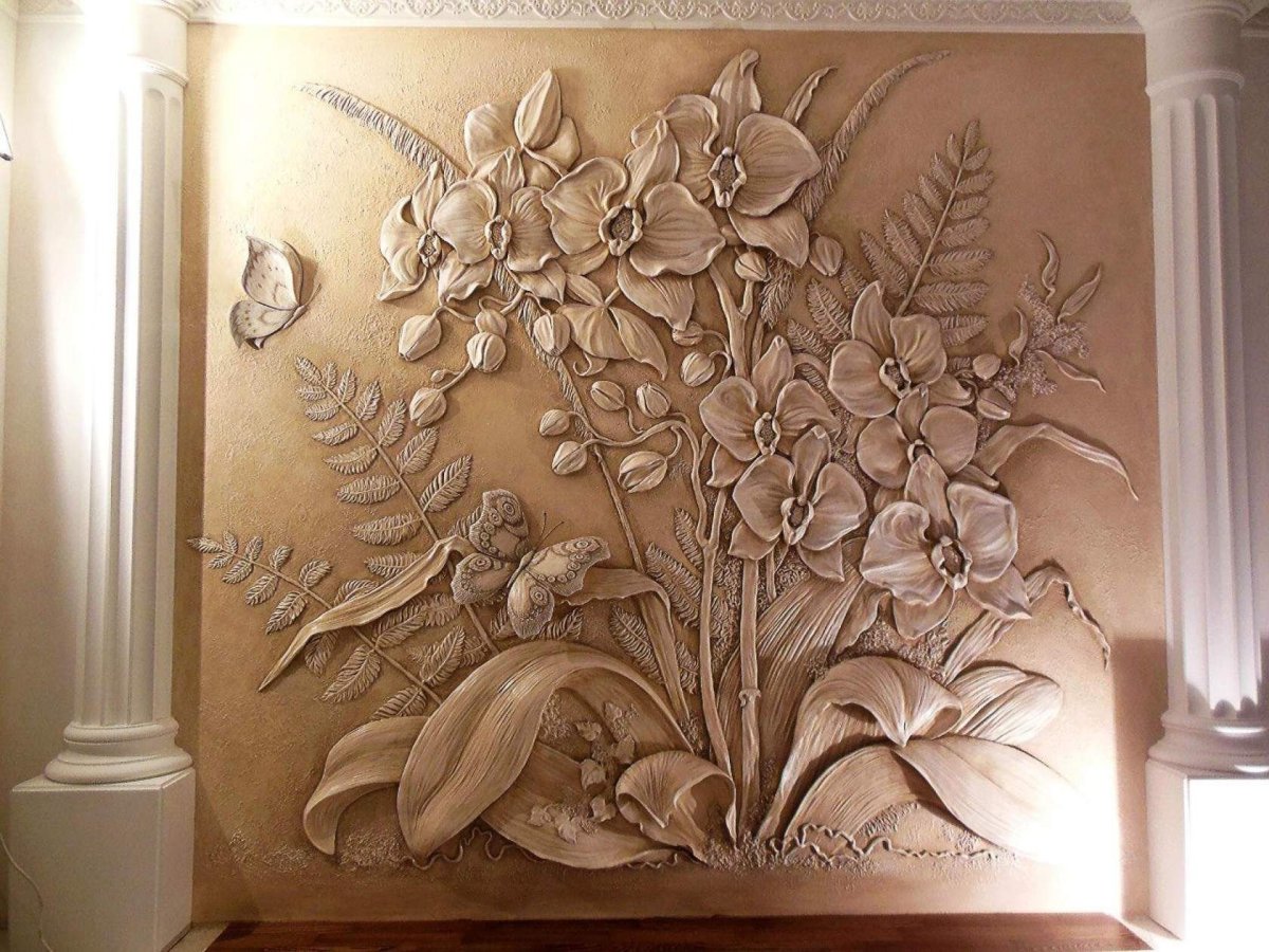 Декор из гипса