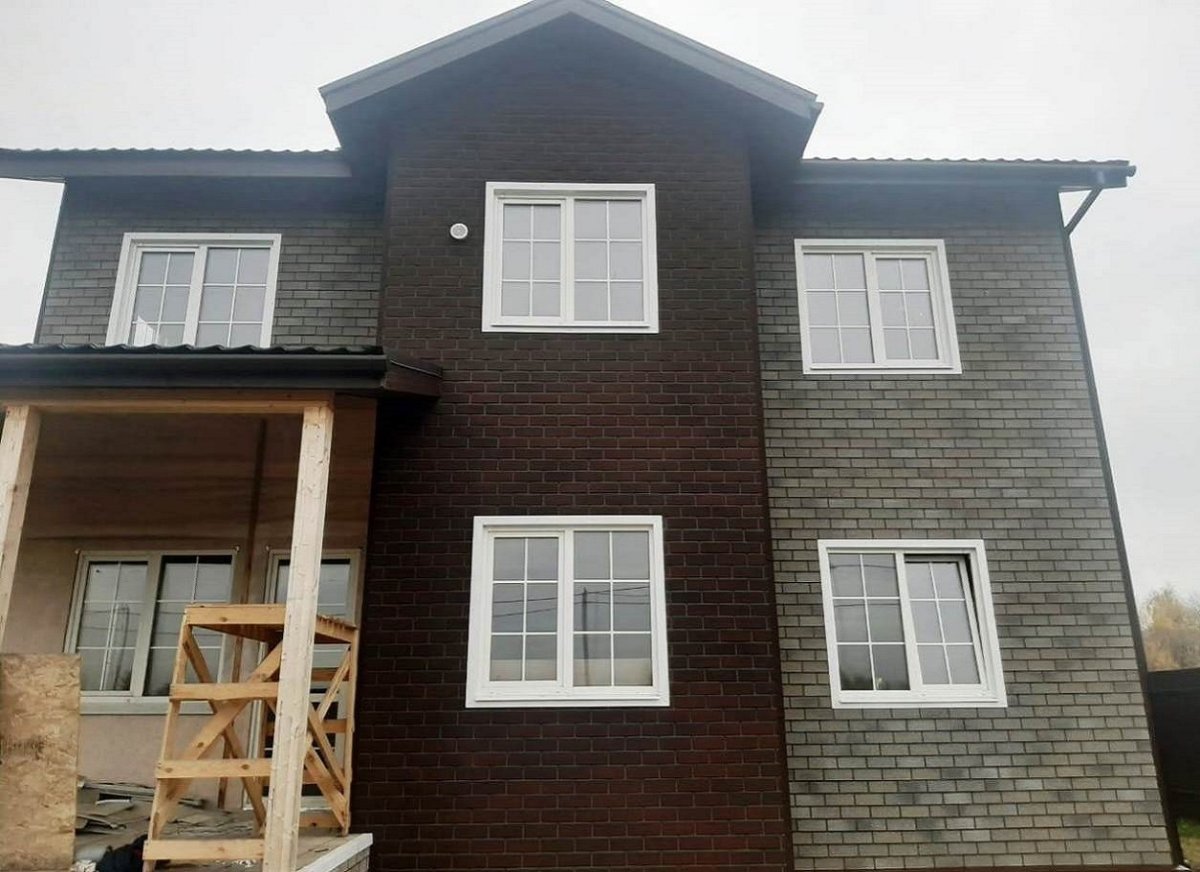 Фасадная черепица Хауберк