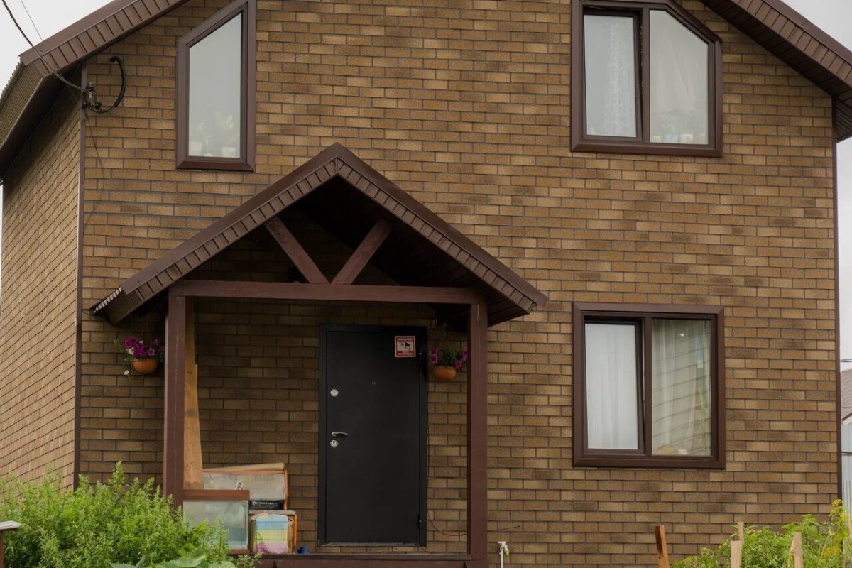 Фасадная плитка ТЕХНОНИКОЛЬ Hauberk монтаж