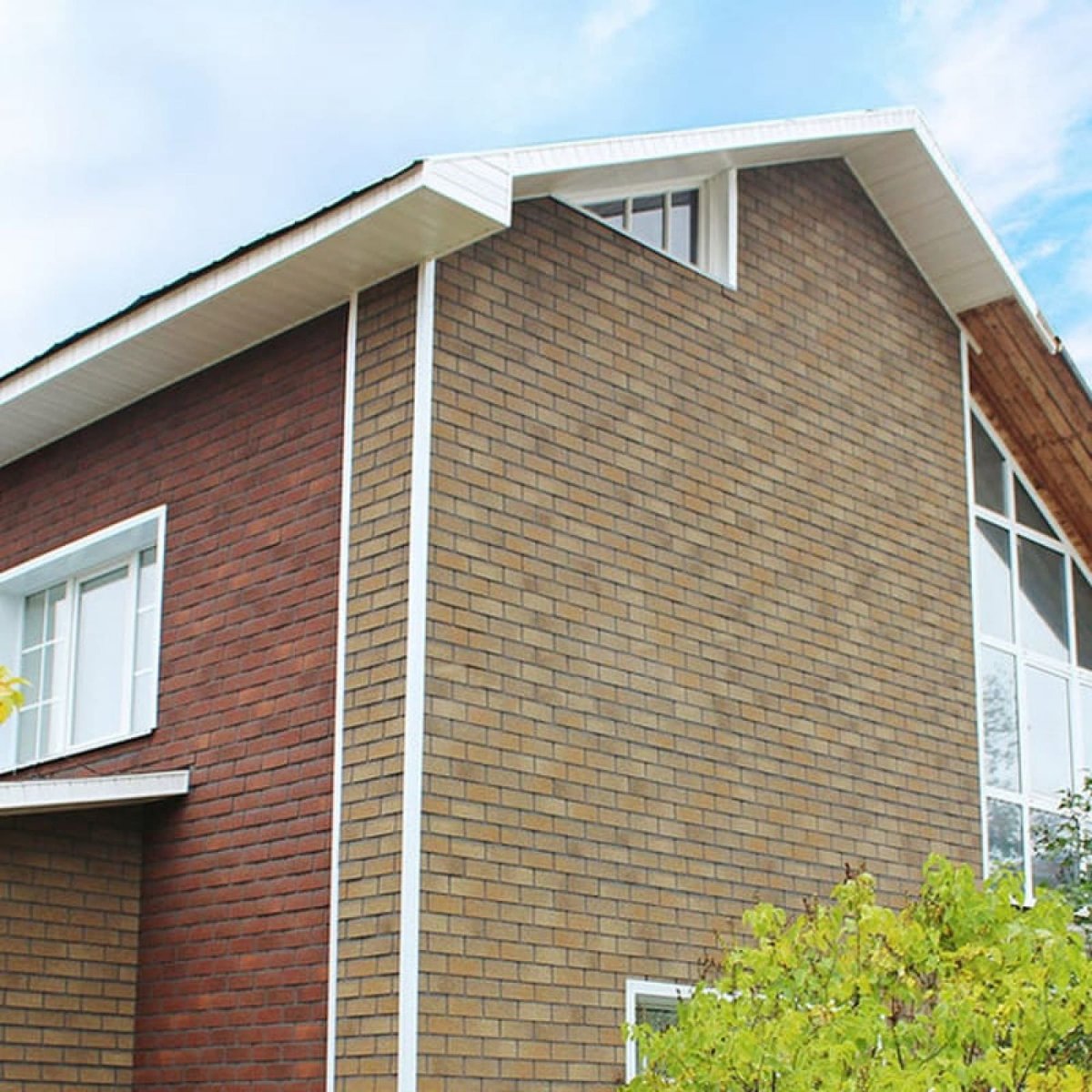 Баварский кирпич ТЕХНОНИКОЛЬ Hauberk фасадная