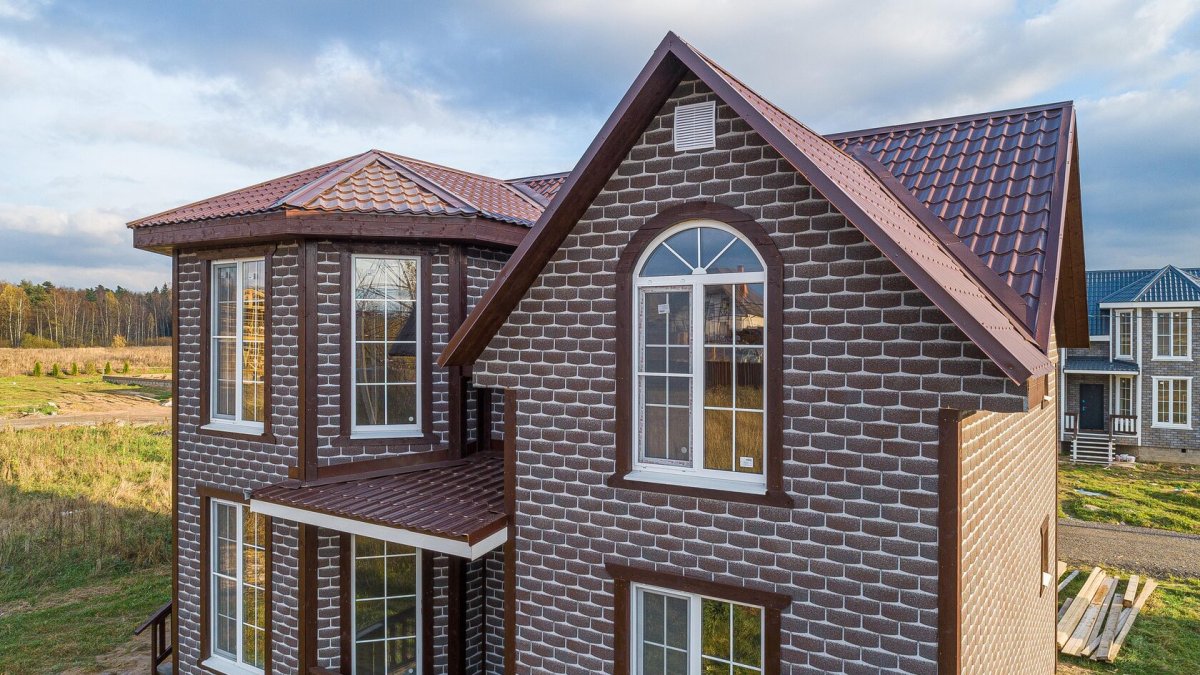 Фасадная плитка ТЕХНОНИКОЛЬ Hauberk Хауберк коллекция камень