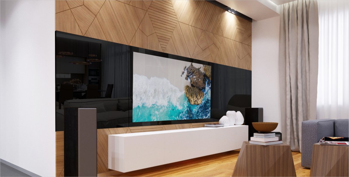 Телевизор на стене