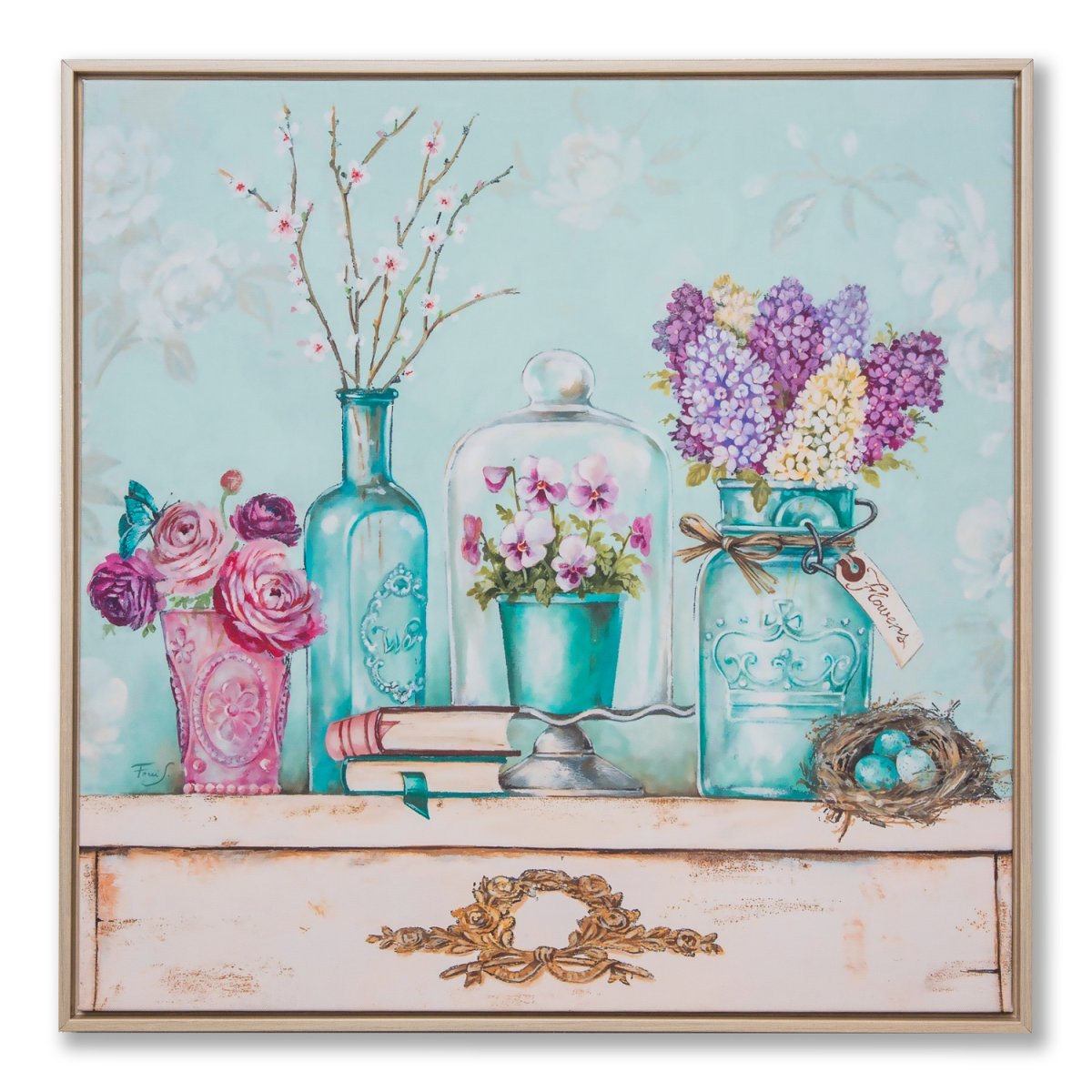 Картины в стиле Прованс своими руками