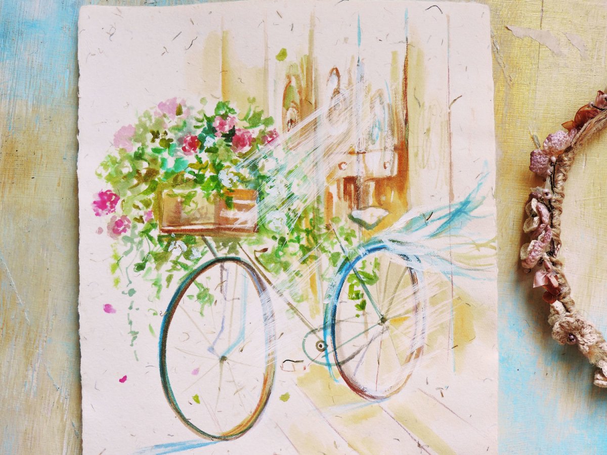 Детская картина в стиле Прованс