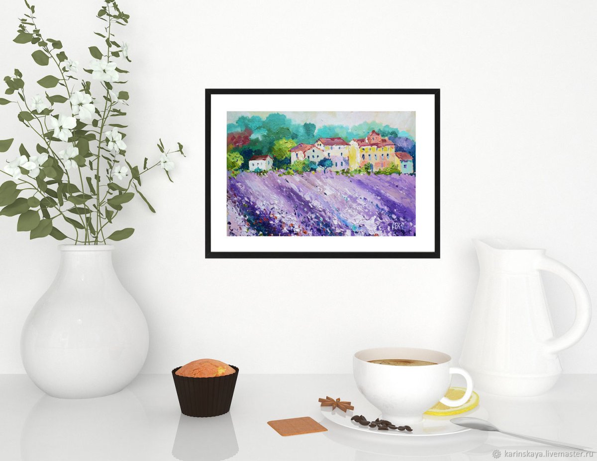 Картины на досках Прованс