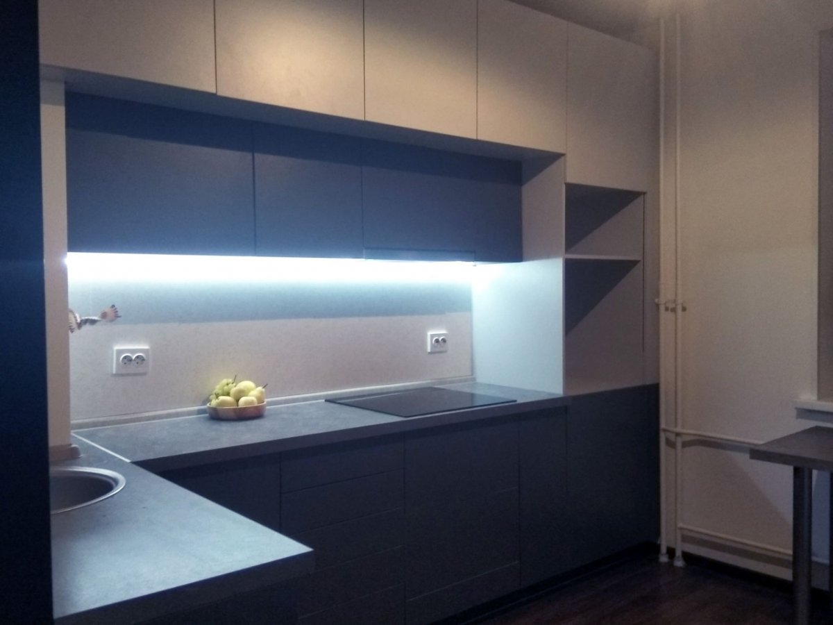 Кухонный гарнитур 2 яруса