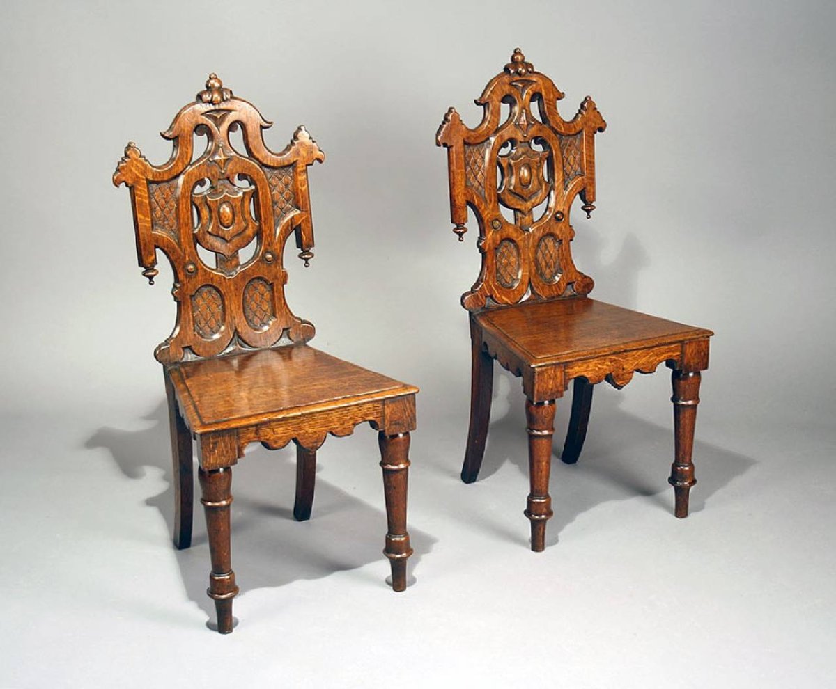 Антикварный Готика стул 15 век