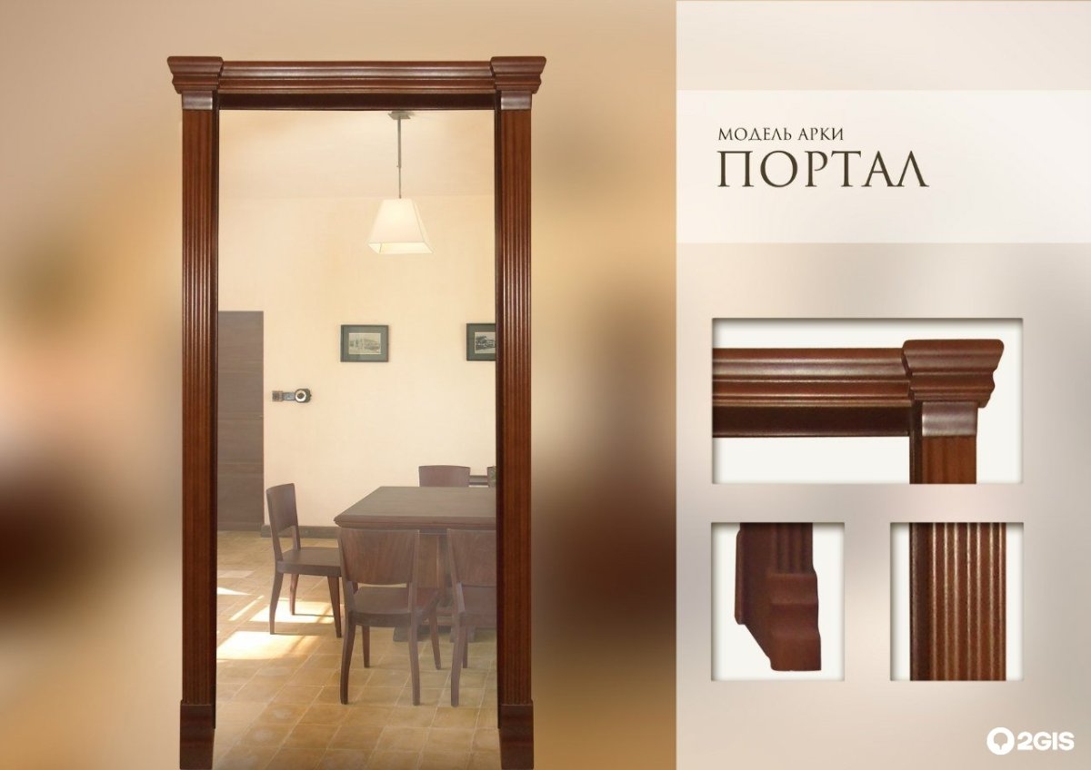 Арки межкомнатные Европласт