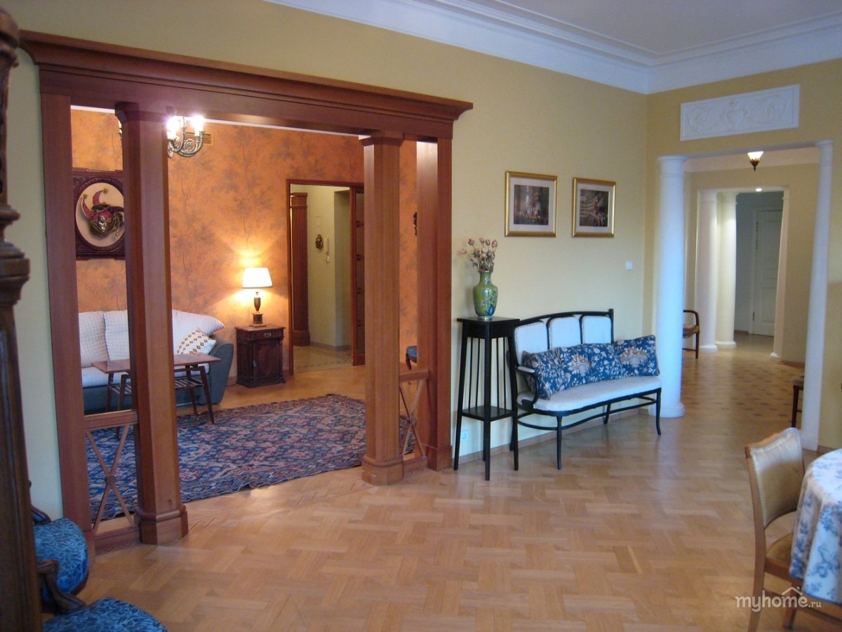 Прямоугольная арка в дверной проем