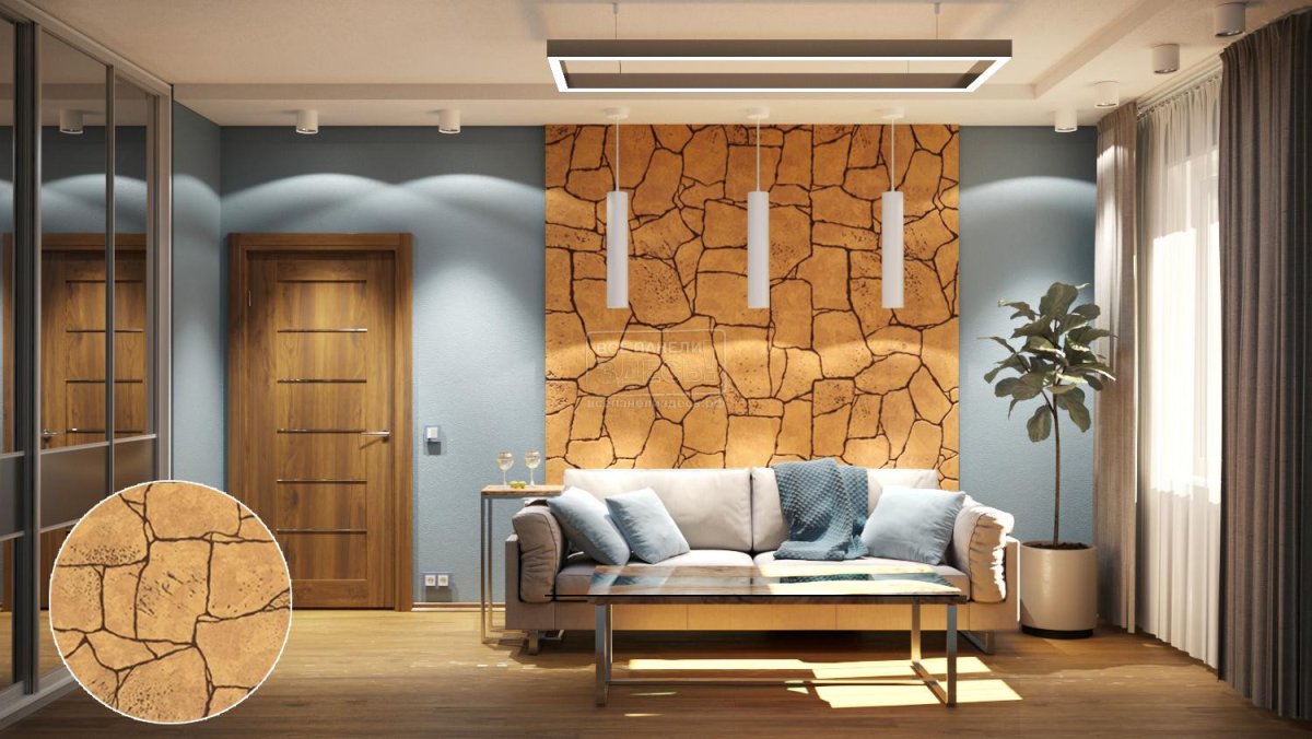 Декоративное ДВП для стен